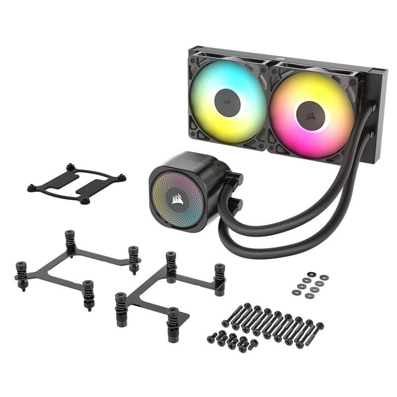 Corsair NAUTILUS 240 RS ARGB 240mm Liquid CPU Cooler - Black