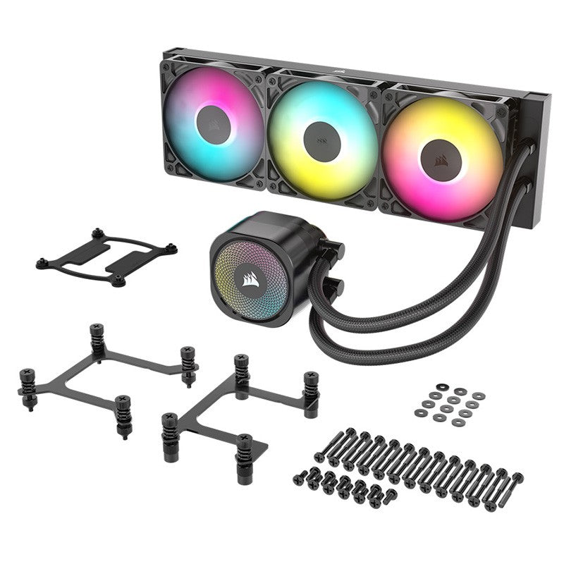 Corsair NAUTILUS 360 RS ARGB 360mm Liquid CPU Cooler - Black