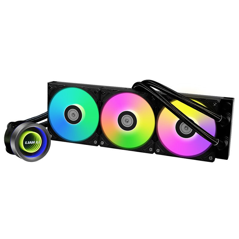 Lian Li Galahad II TRINITY 360 Closed Loop ARGB AIO LIQUID CPU Cooler - Black