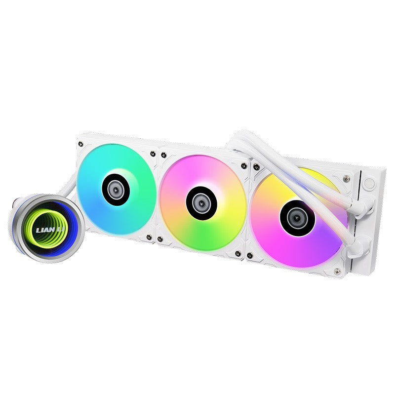 Lian Li Galahad II TRINITY 360 Closed Loop ARGB AIO LIQUID CPU Cooler - White