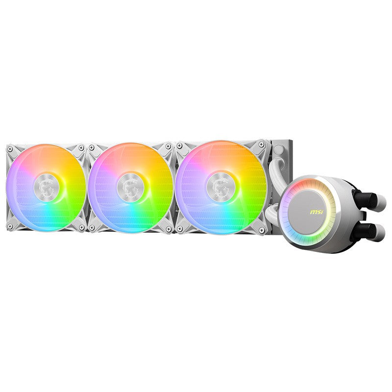MSI MAG CORELIQUID E360 ARGB AIO Liquid CPU Cooler - White