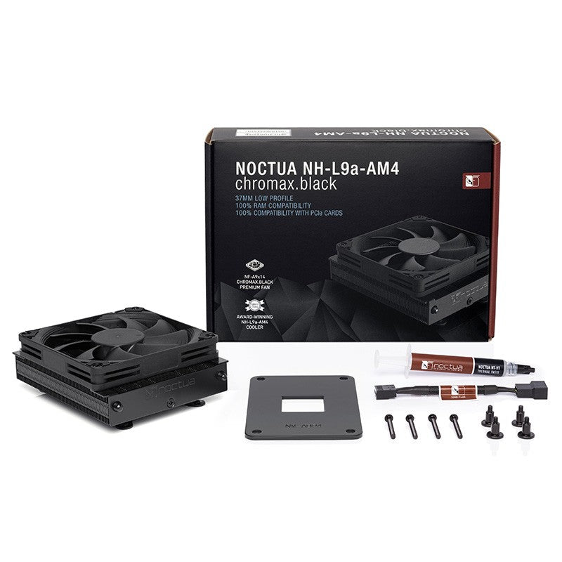 Noctua Low Profile AMD CPU Cooler - Chromax Black