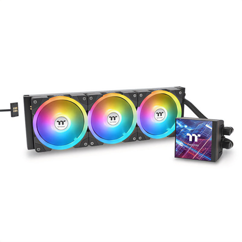 Thermaltake MAGFloe 420 Ultra 420mm ARGB AIO Liquid Cooler - Black