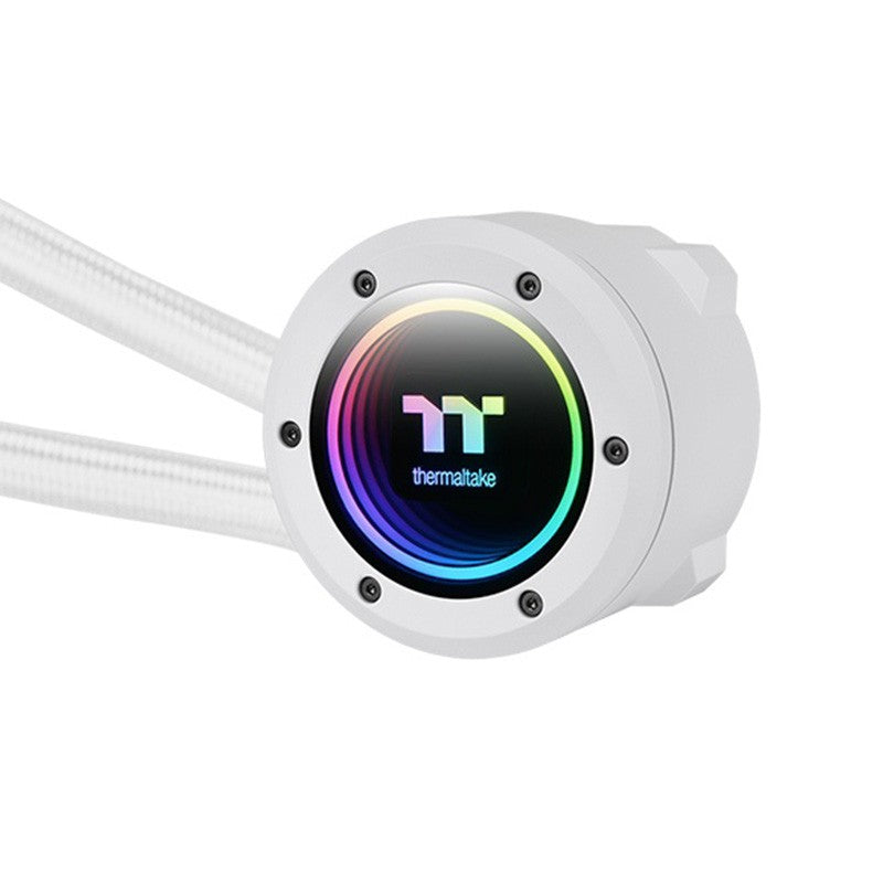 Thermaltake TH240 V2 ARGB 240mm AIO Liquid CPU Cooler - Snow