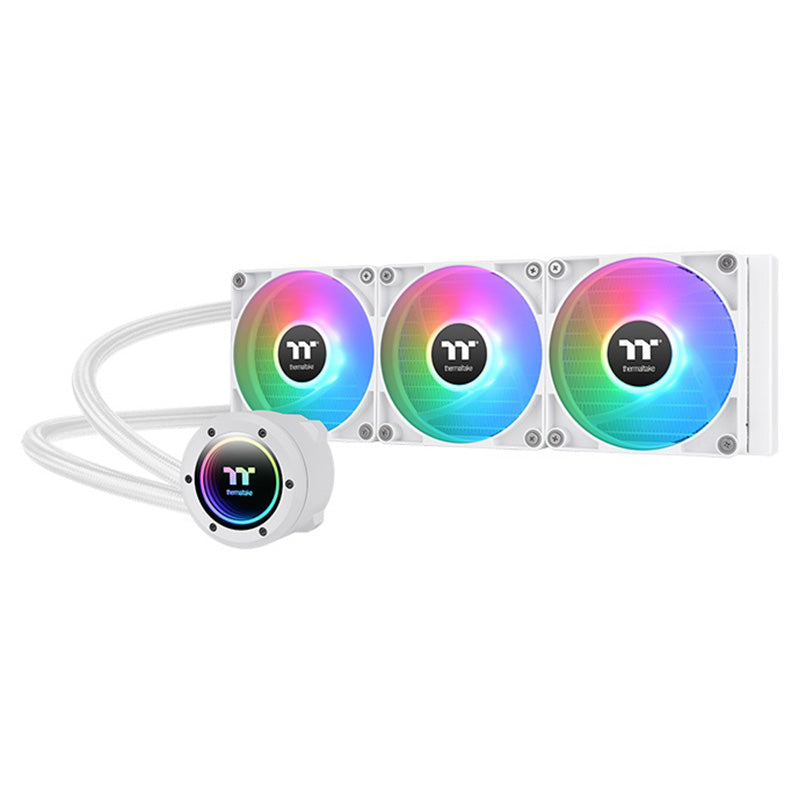 Thermaltake TH360 V2 ARGB 360mm AIO Liquid CPU Cooler - Snow