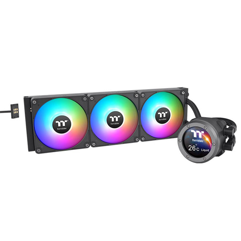 Thermaltake TH360 V2 Ultra EX ARGB LCD Display AIO Liquid CPU Cooler