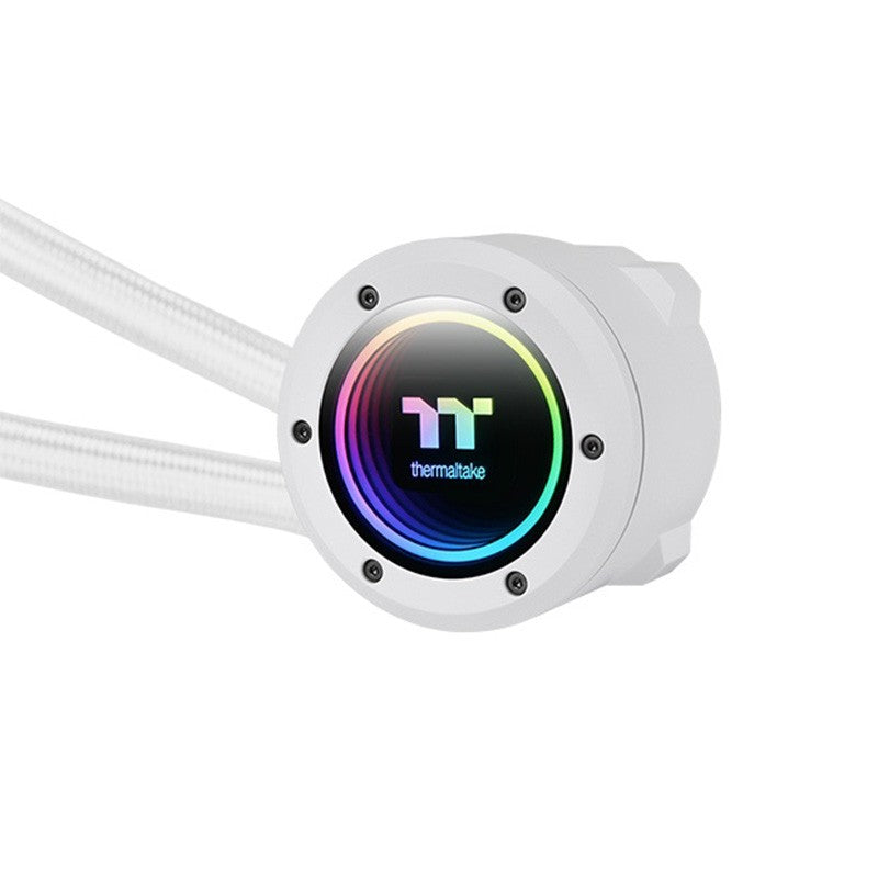 Thermaltake TH420 V2 ARGB 420mm AIO Liquid CPU Cooler - Snow