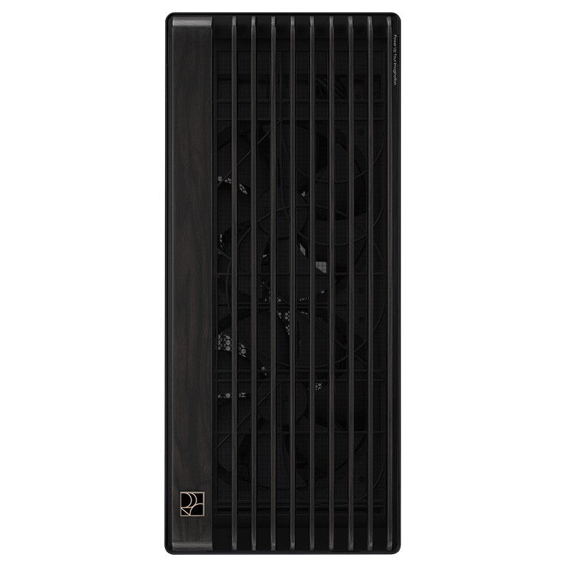 Asus ProArt PA602 Wood Edition Metal Panel Mid-Tower E-ATX Case - Black (PROART PA602 WOOD METAL PWM BLACK)