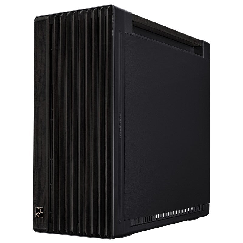 Asus ProArt PA602 Wood Edition Metal Panel Mid-Tower E-ATX Case - Black (PROART PA602 WOOD METAL PWM BLACK)