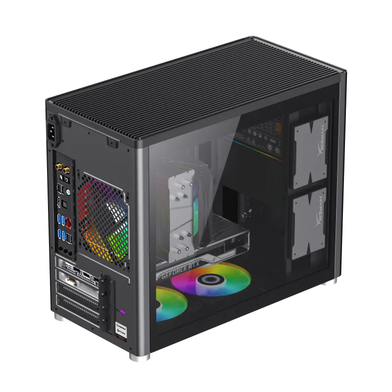 Gamemax SPARK Computer case MATX - Black