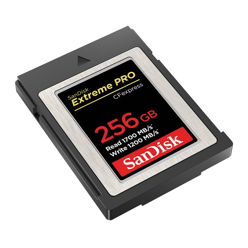 SanDisk 256GB Extreme Pro Type B 1700MB/s CFexpress Card