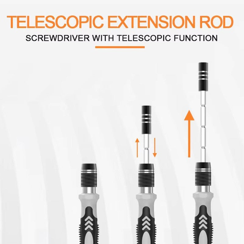117 in 1 Precision Screwdriver Set with 98 bits Magnetic Repair Tool Kit Micro built-in box for Electronics PC Phone Laptop Drones Watch