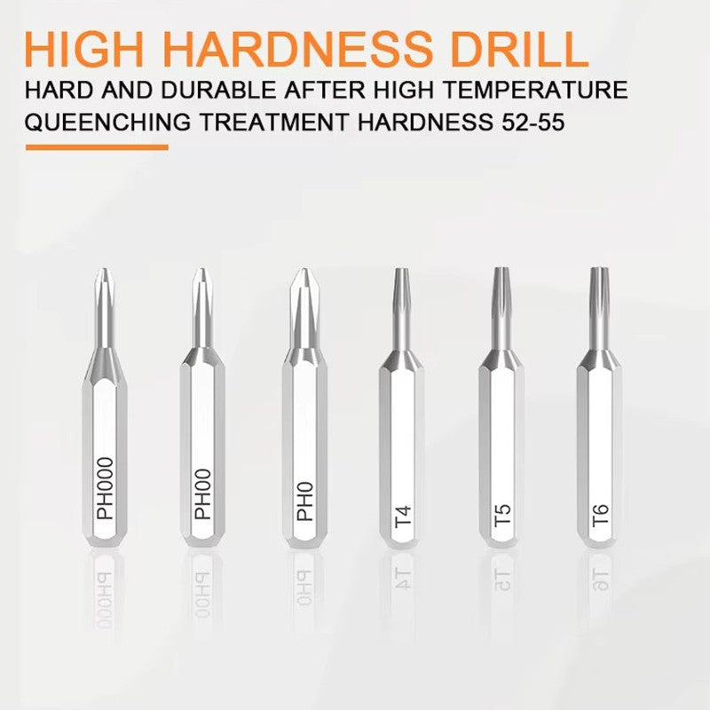 117 in 1 Precision Screwdriver Set with 98 bits Magnetic Repair Tool Kit Micro built-in box for Electronics PC Phone Laptop Drones Watch