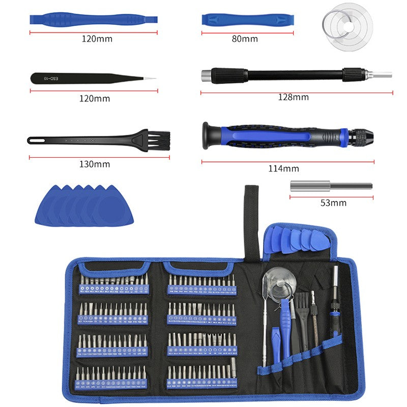 126 in 1 MPrecision Screwdriver Set with 112 Bits Magnetic Repair Tool Kit Micro Built-In Box for Electronics PC Phone Laptop Drones Watch