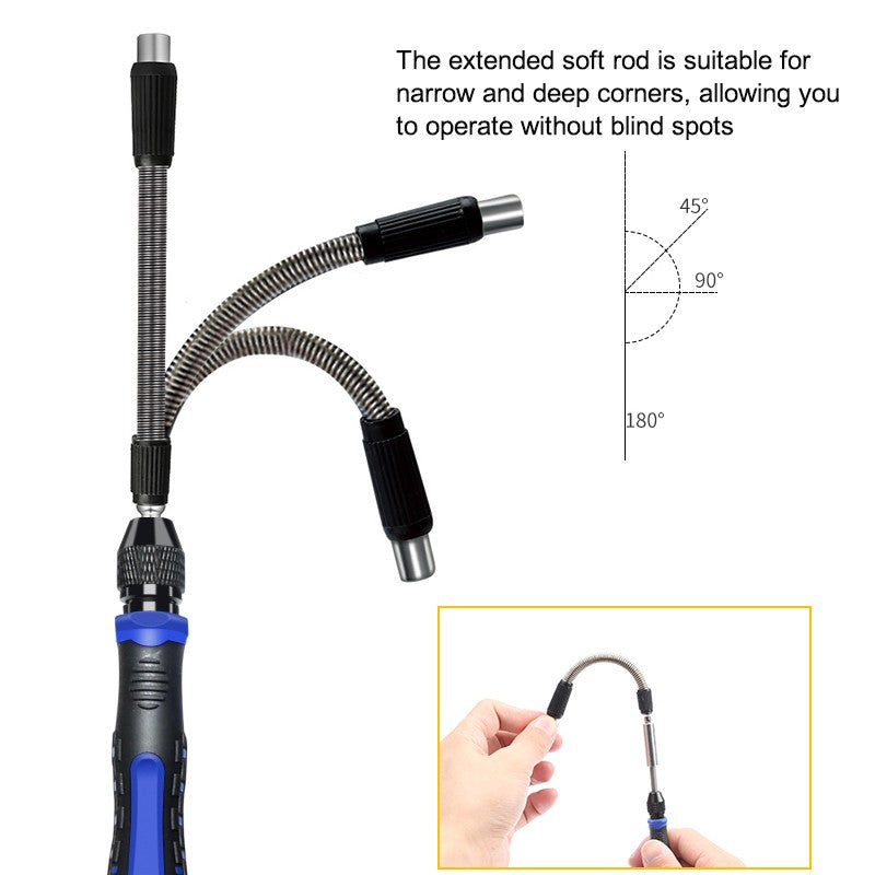 126 in 1 MPrecision Screwdriver Set with 112 Bits Magnetic Repair Tool Kit Micro Built-In Box for Electronics PC Phone Laptop Drones Watch