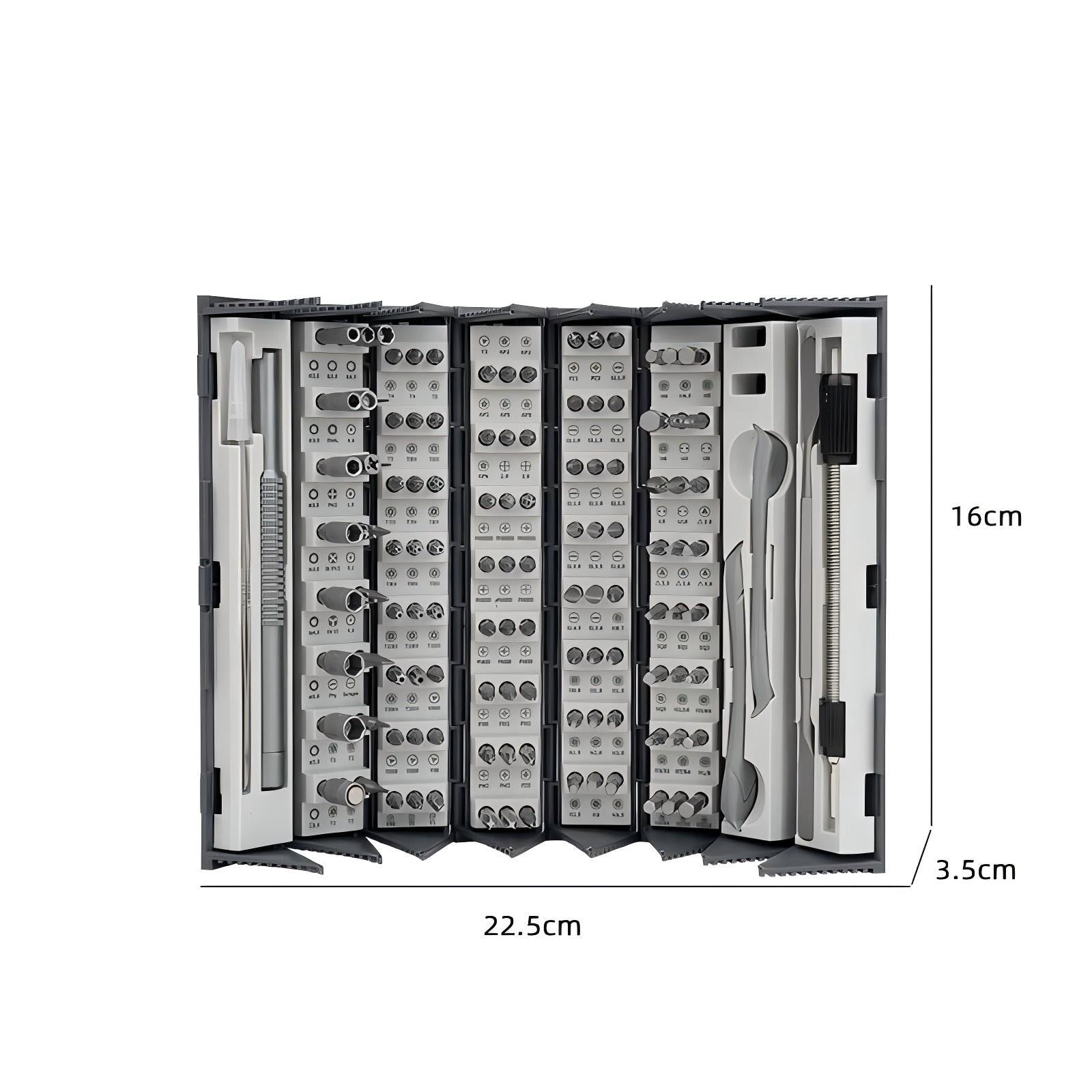 128 in Screwdriver Set Kit Watchmaker Magnetic Mini Repair Tools Laptop Phone computer
