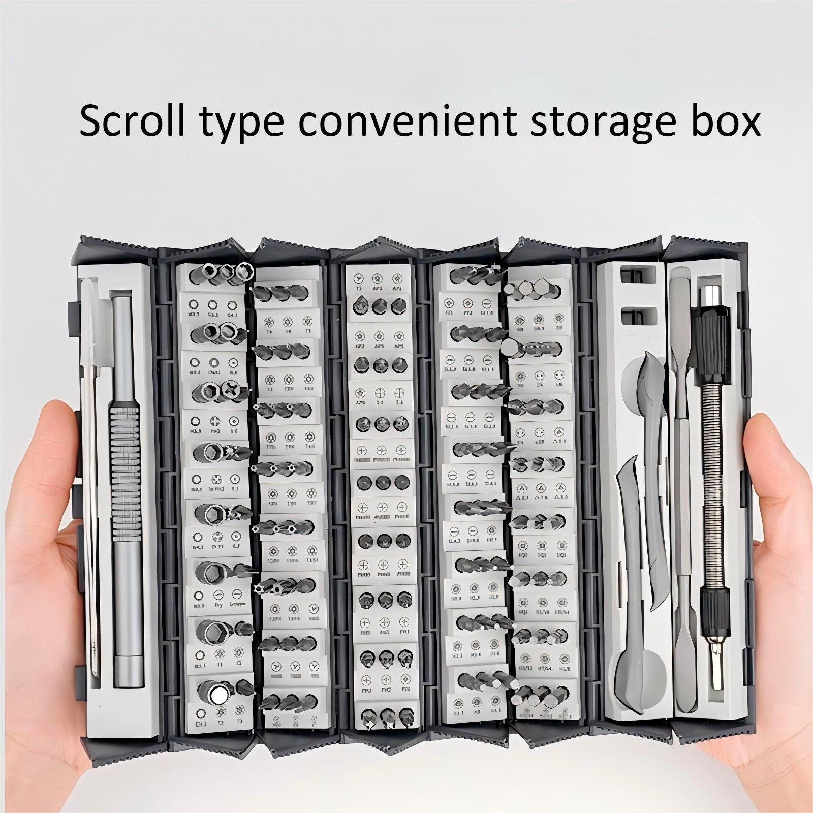 128 in Screwdriver Set Kit Watchmaker Magnetic Mini Repair Tools Laptop Phone computer