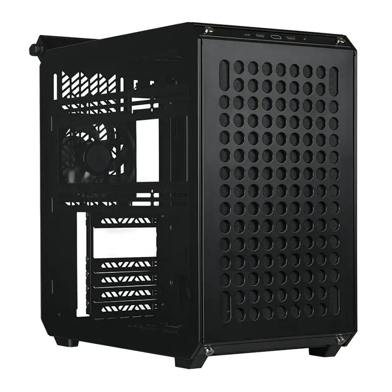 Cooler Master Qube 500 Flatpack Mid-Tower E-ATX Case - Black