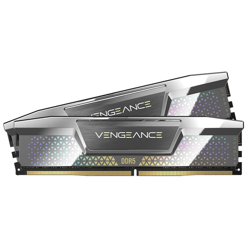 Corsair 48GB  CMKC48GX5M2X8000C38 Vengeance CL38 8000MHz DDR5 RAM - Silver