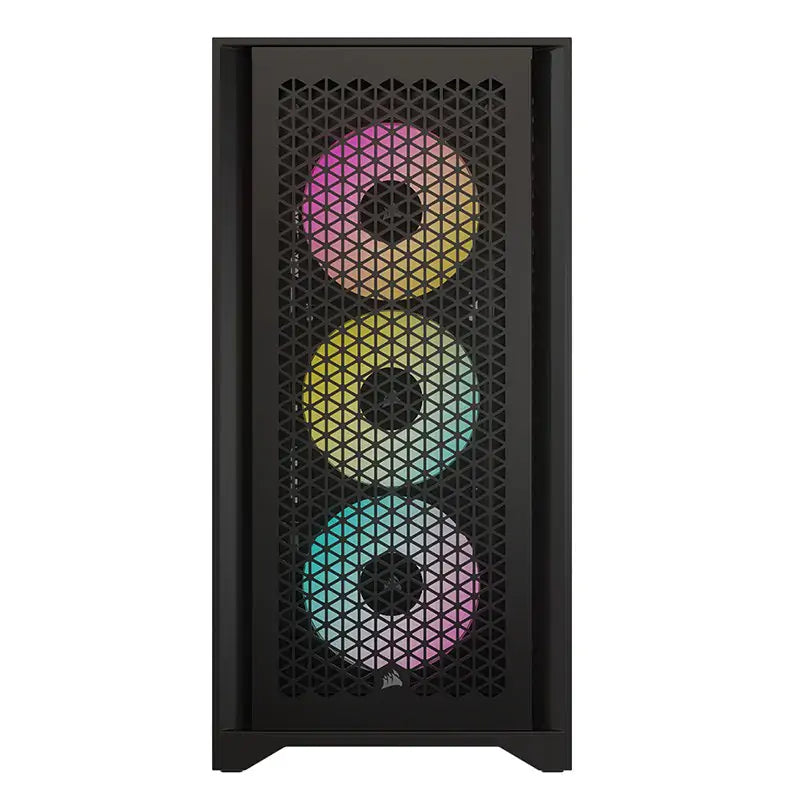 Corsair iCUE 4000D RGB Airflow TG Mid-Tower ATX Case - Black