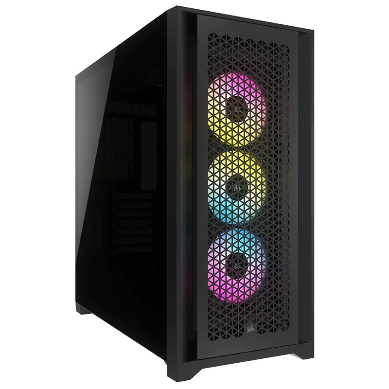 Corsair iCUE 5000D RGB Airflow TG Mid Tower ATX Case - Black