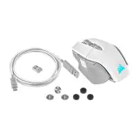 Corsair M65 RGB Ultra Wireless Tunable FPS Gaming Mouse - White