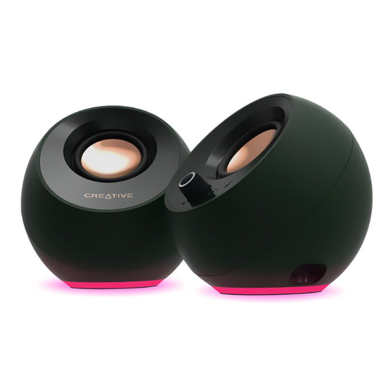 Creative Pebble Pro Speakers - Alpine Green