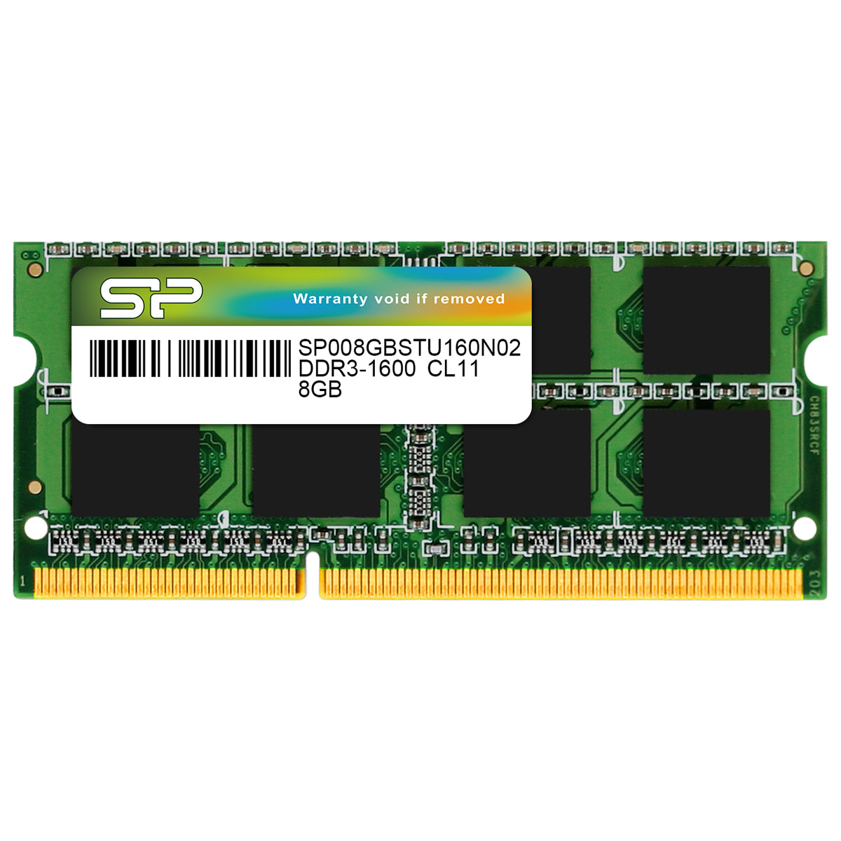 Silicon Power 8GB  1600Mhz CL11 1.5V DDR3 SODIMM for Upgrade Desktop PC Laptop RAM