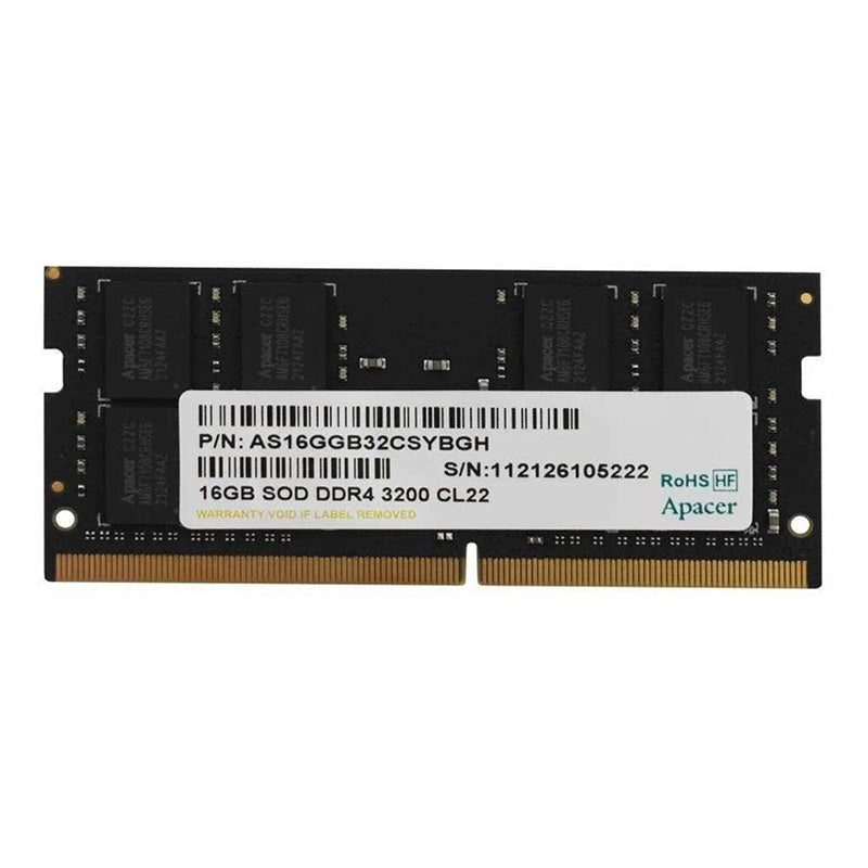 Apacer 16GB  ES.16G21.GSH 3200MHz DDR4 SODIMM RAM