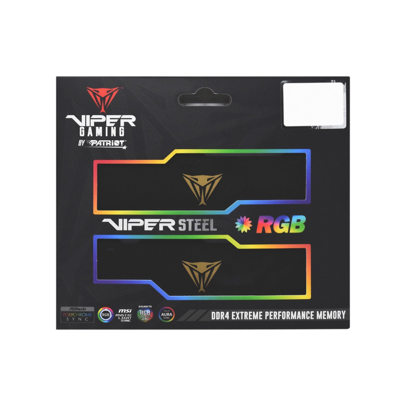 PATRIOT MEMORY VIPER STEEL RGB DDR4 3600MT/s 16GB [8GBx2]