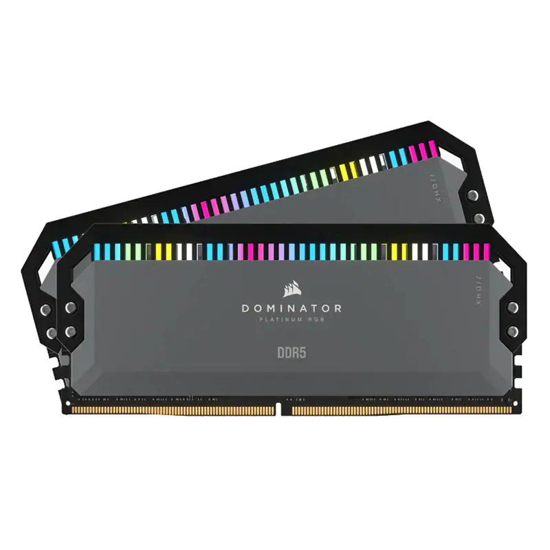 Corsair 32GB (2x16GB) CMT32GX5M2B5200Z40 Dominator Platinum RGB C40 5200MT/s DDR5 DRAM