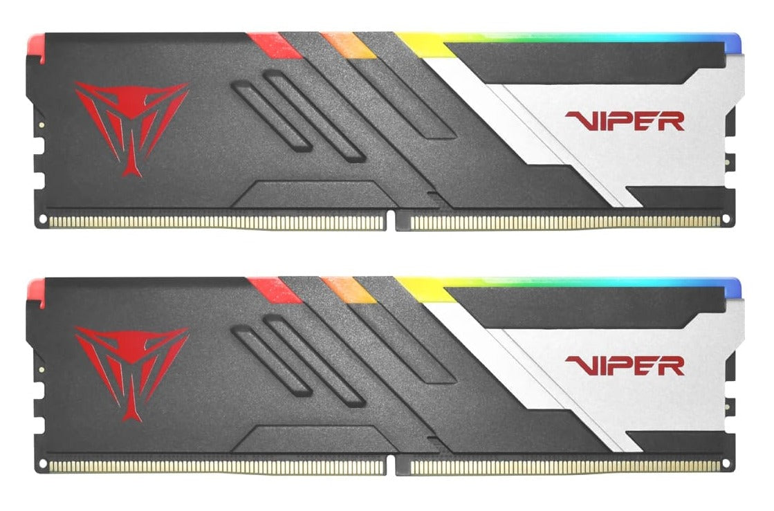 PATRIOT MEMORY VIPER VENOM DDR5 6400MT/s 48GB RGB  UDIMM Desktop Gaming Memory KIT- PVVR548G640C32K - Intel XMP 3.0 supported