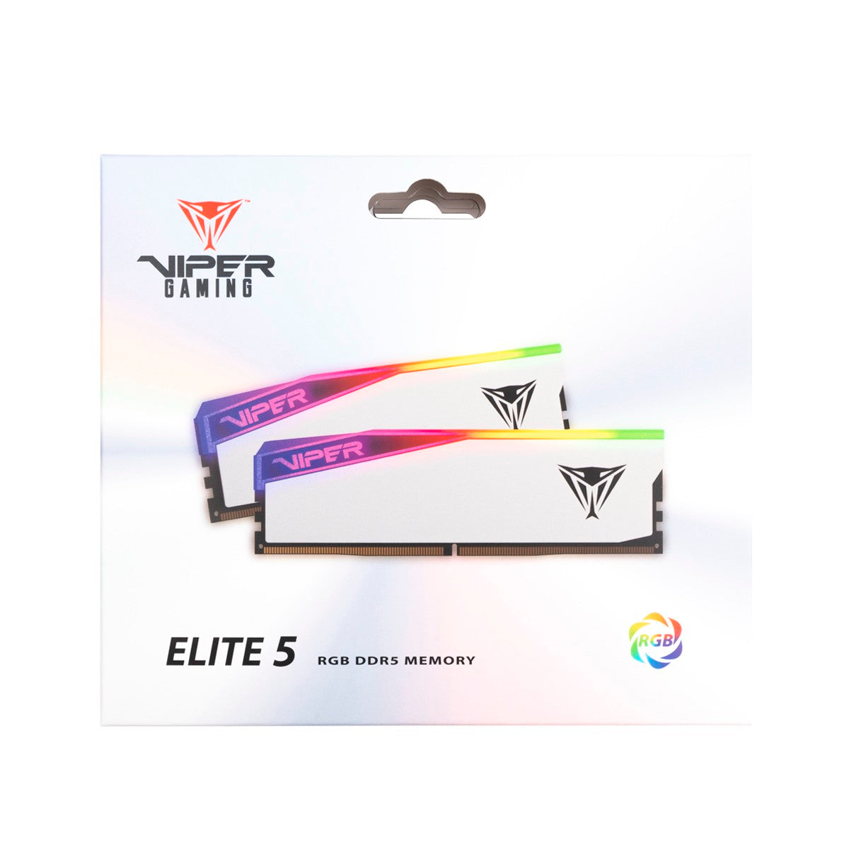 PATRIOT  ELITE 5 RGB 32GB DDR5 6200MT/s [16GBx2 Kit]