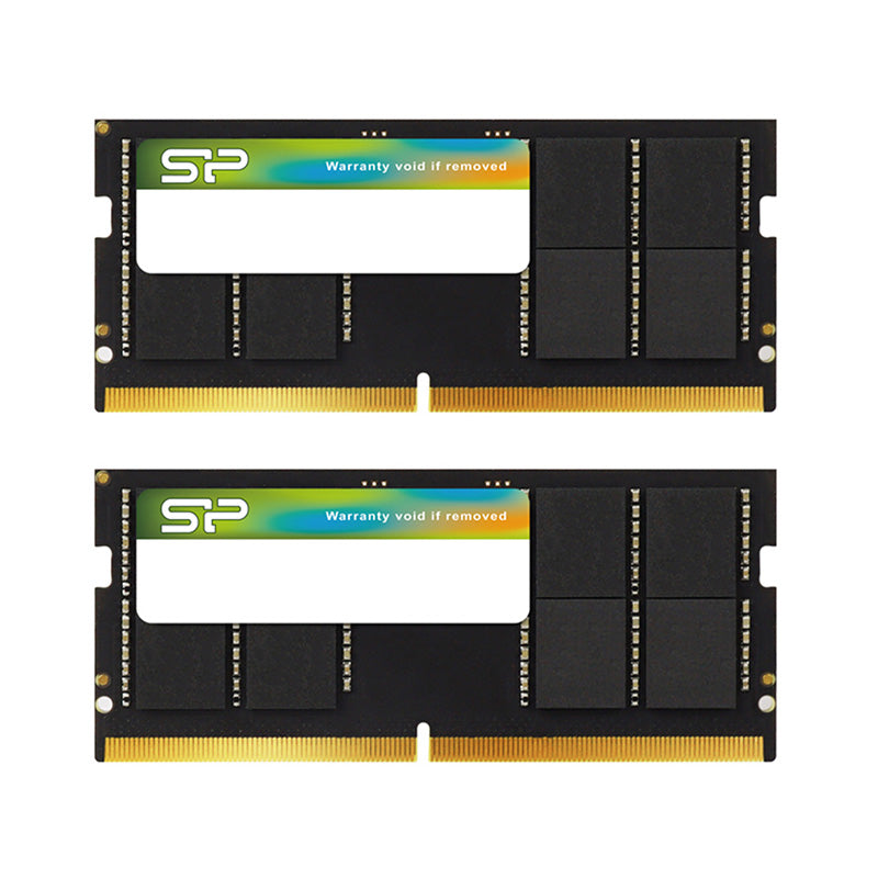 SP Silicon Power Upgrade 64GB  DDR5 Dual Rank 5600MHz CL46 1.1V SODIMM Laptop Notebook PC Computer RAM Memory Module