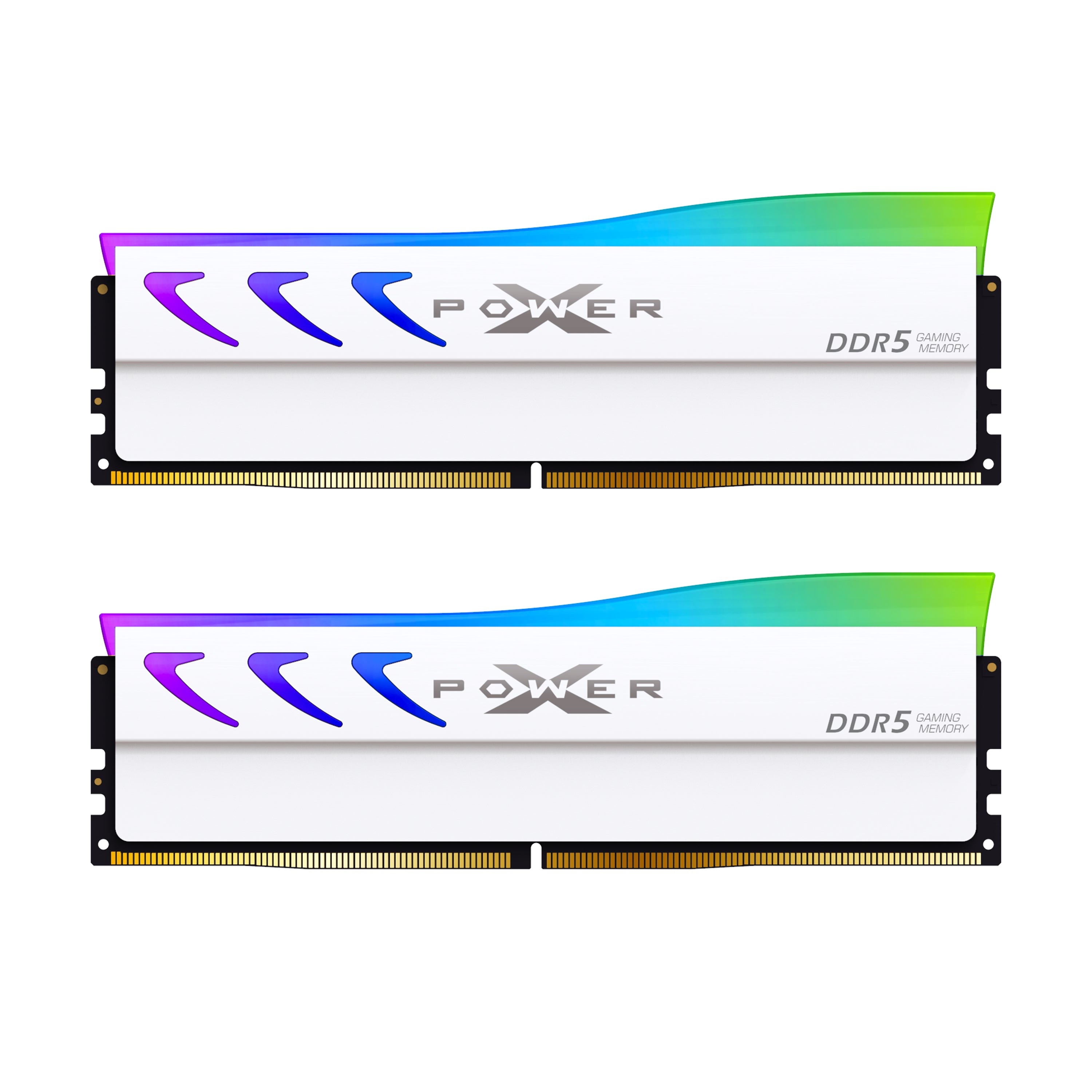 SP Silicon Power XPOWER STORM RGB DDR5 64GB,CL38 6000MHz Gaming Memory Supports Intel XMP/AMD EXPO UDIMM Desktop PC Computer RAM Memory, White