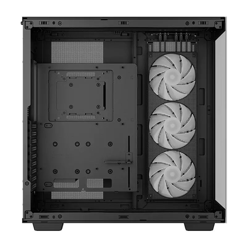 DeepCool CH780 Panoramic Glass Dual Chamber Full Tower ATX Case - Black