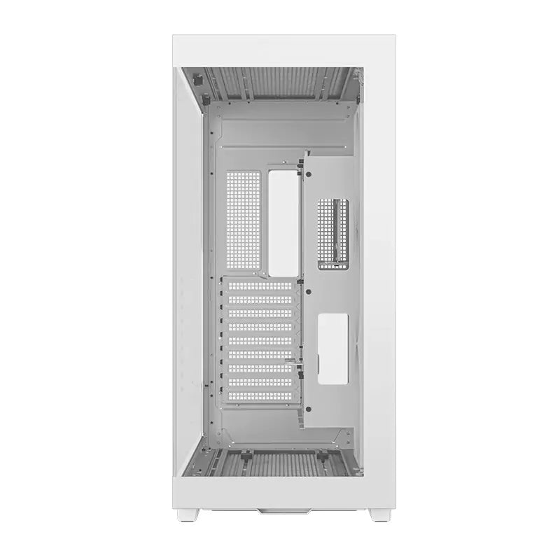 DeepCool CH780 Panoramic Glass Dual Chamber Full Tower ATX Case - White