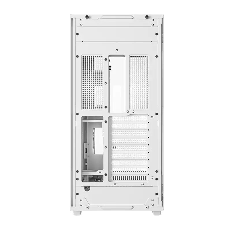 DeepCool CH780 Panoramic Glass Dual Chamber Full Tower ATX Case - White