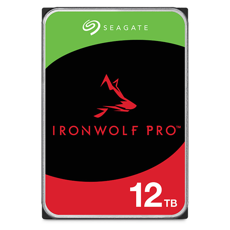 Seagate IronWolf Pro 12TB NAS 7200RPM 6Gb/s 3.5in SATA Hard Drive
