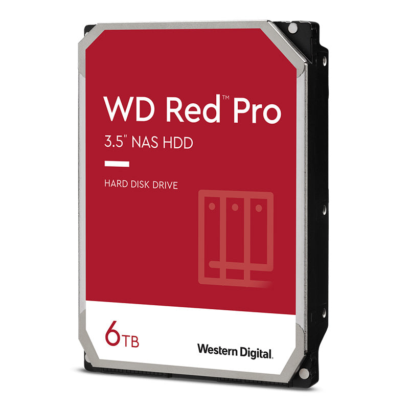 Western Digital 6TB Red Pro 3.5in 7200RPM NAS SATA Hard Drive