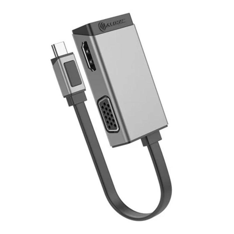 Alogic MagForce Duo Play 2-in-1 Adapter - Space Grey