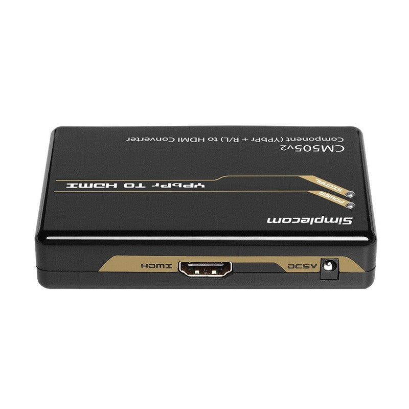 Simplecom YPbPr + Stereo R/L to HDMI Converter FHD 1080p