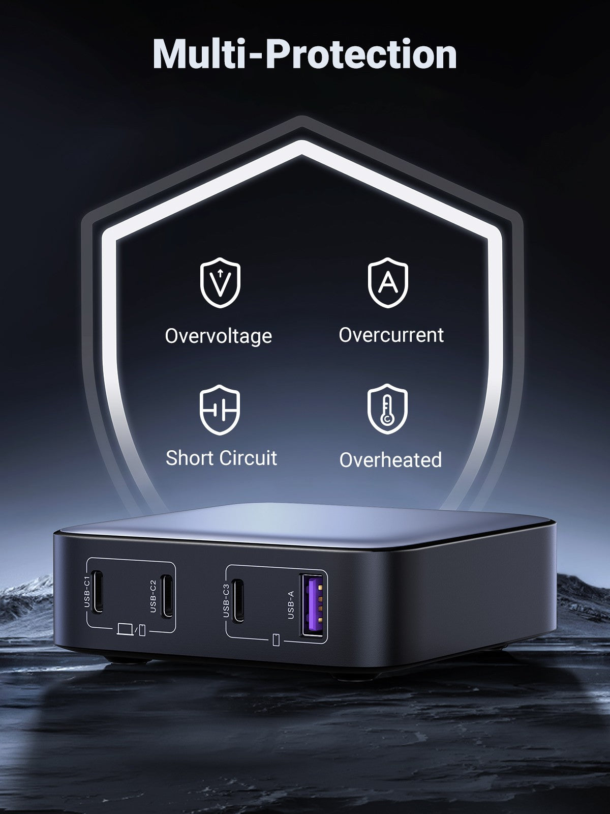 UGREEN Nexode 100W 4-Port PD GaN Fast Charger