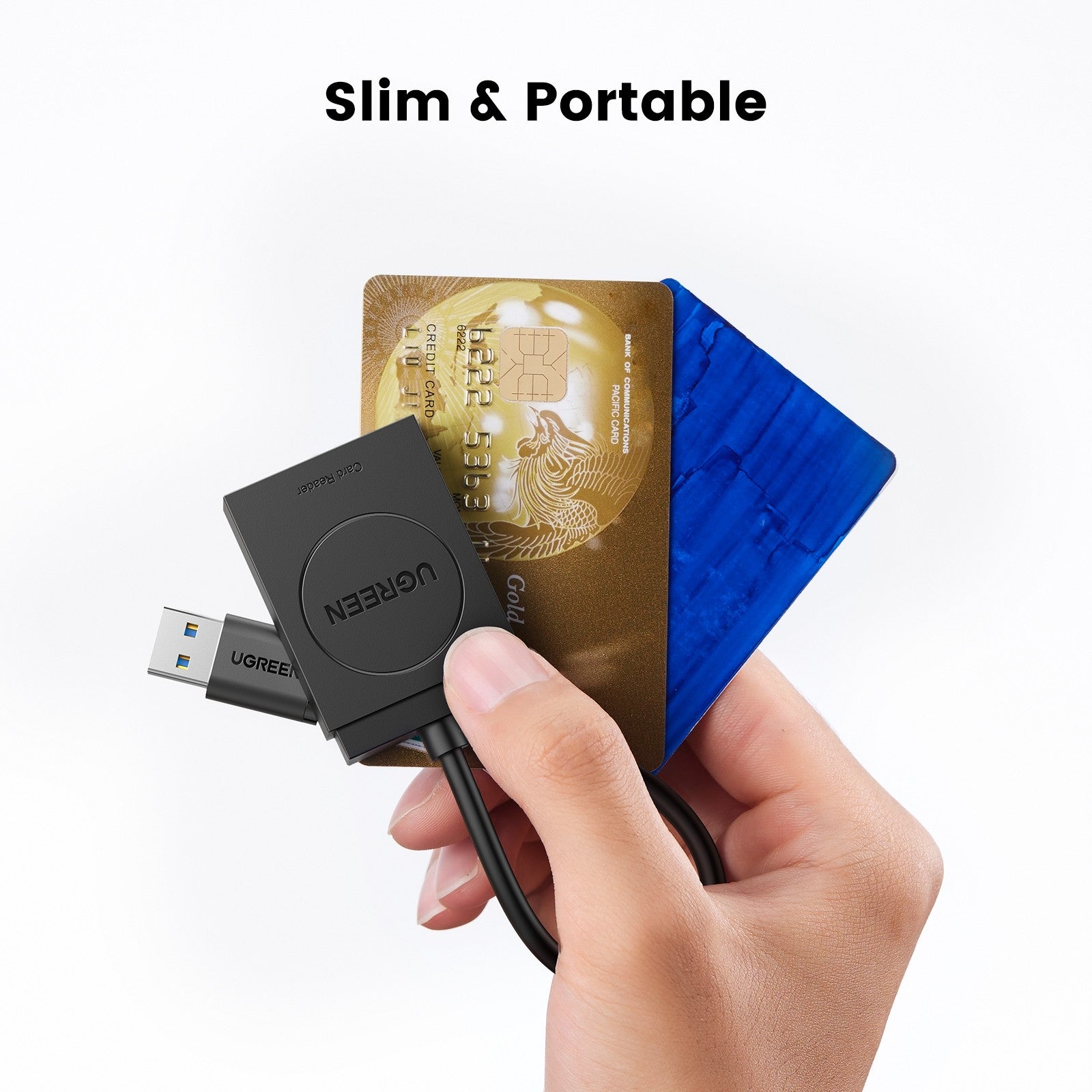 UGREEN 2-In-1 USB 3.0 A Card Reader