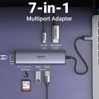 UGREEN USB-C Multifunction Adapter with Ethernet Interface
