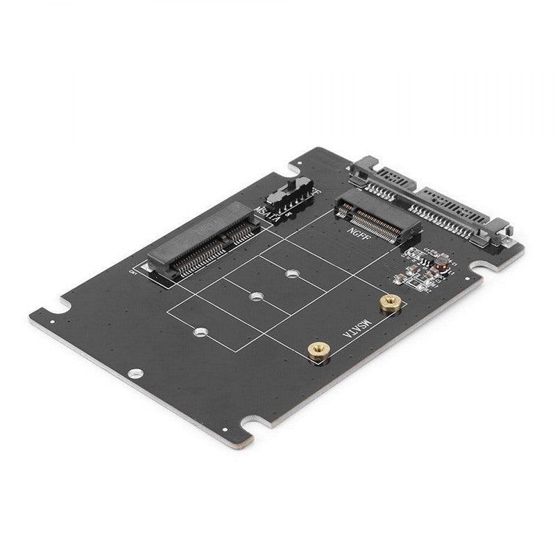 Simplecom mSATA + M.2 NGFF to SATA 2 In 1 Combo Adapter
