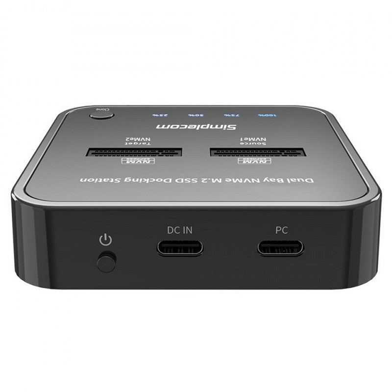 Simplecom USB 3.2 Gen 2 to Dual Bay NVMe M.2 SSD Docking Station