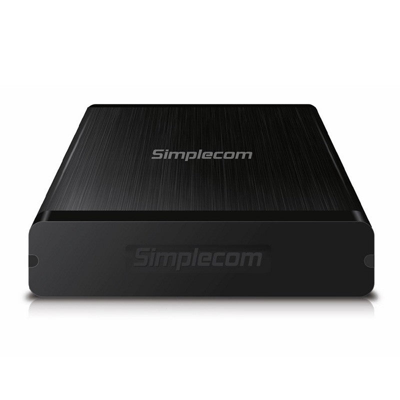 Simplecom 3.5 SATA to USB3.0 Hard Drive Aluminium Enclosure - Black