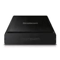 Simplecom SE328 Black 3.5 SATA to USB3.0 Hard Drive Aluminium Enclosure