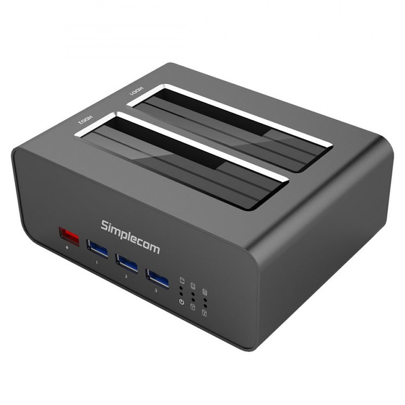 Simplecom USB 3.0 to Dual SATA Aluminium Docking Station